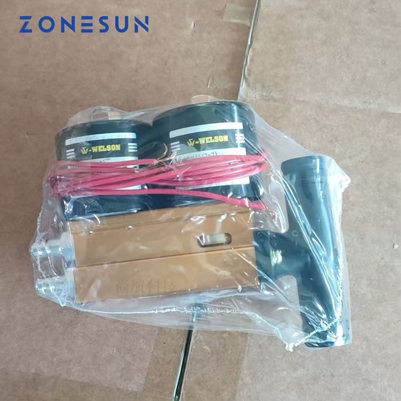 ZONESUN ZS-DZ400 Automatic Double Chamber Vacuum Sealing Machine With Date Coder