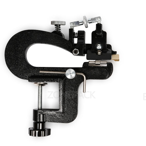 ZONESUN Leather Paring Device Kid Manual Leather Skiver Hand Skiving Machine Leather Splitter Vegetable Tanned Peeler Peel Tools