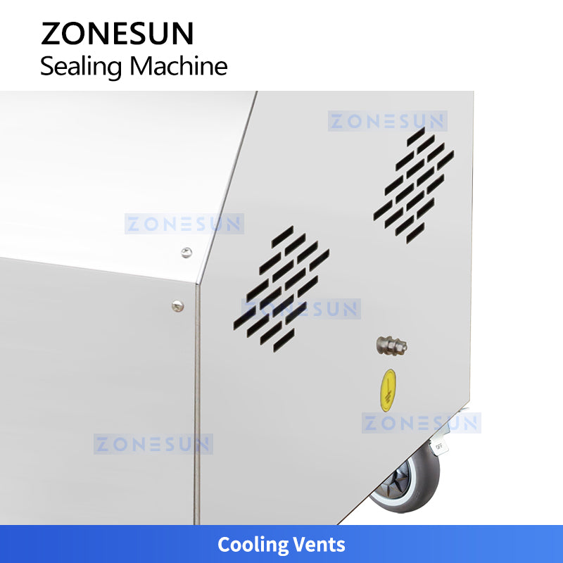 ZONESUN ZS-DZ500K Semi-Automatic Tilt Double Chamber Vacuum Packaging Machine