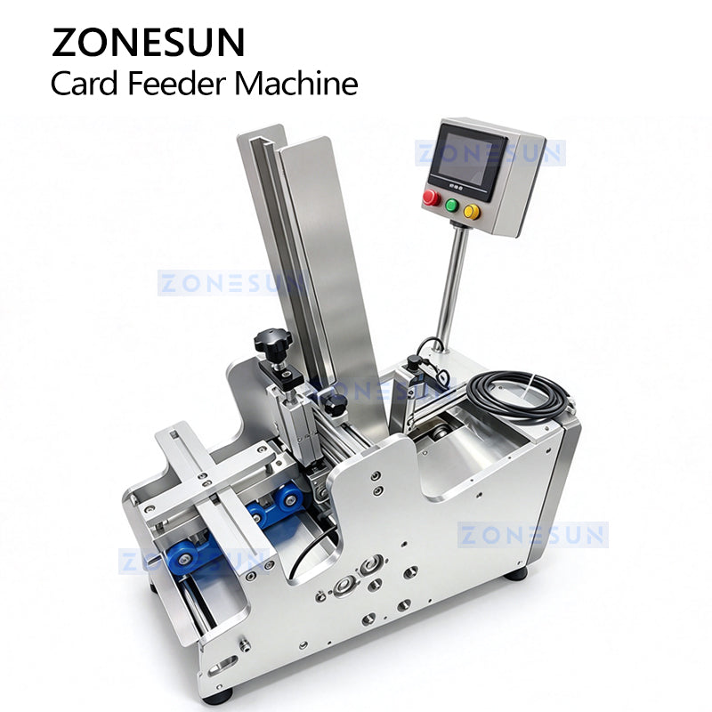 ZONESUN ZS-MY150 High-Speed Automatic Desktop Card Feeder Paging and Counting Machine