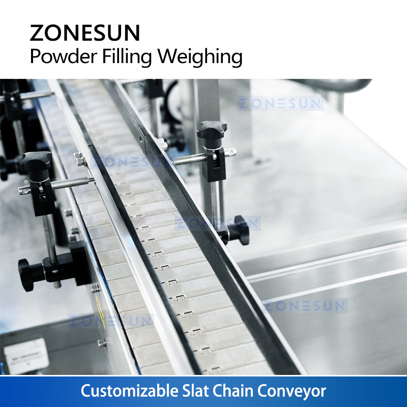 ZONESUN Automatic Dual Auger Powder Filling & Weighing Machine for Spice Coffee Powder ZS-FM6A