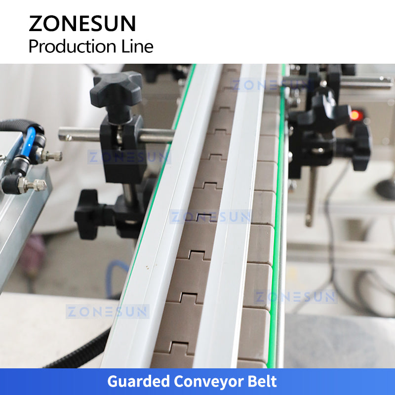 Zonesun ZS-AFCL7 Automatic Glue Bottle Packaging Line Conveyor