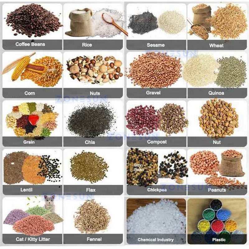 Zonesun ZS-SXM2 Rice Color Sorter Machine Application