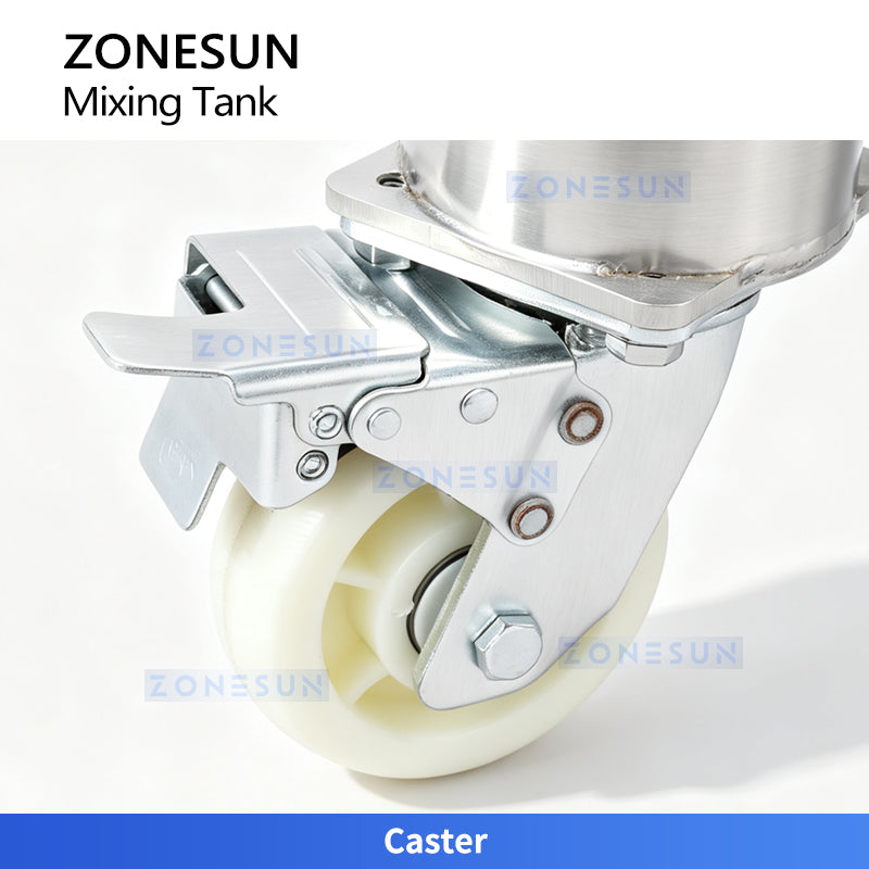 ZONESUN ZS-MB800L 800L SUS316 Stainless Steel Industrial Liquid Mixing Tank