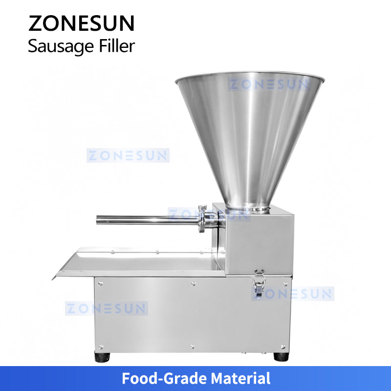 ZONESUN ZS-SFR1 Electric Sausage Filler for Hot Dogs, Salami & Sausage Production