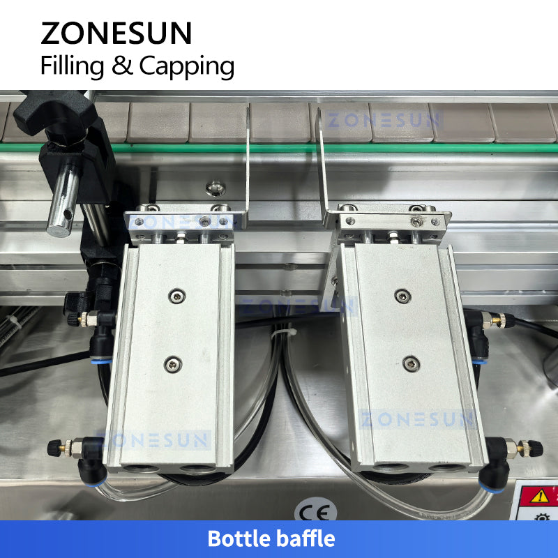 Zonesun ZS-DTFC4T Tabletop Bottle Filling and Capping Machine Monoblock Bottle Baffle