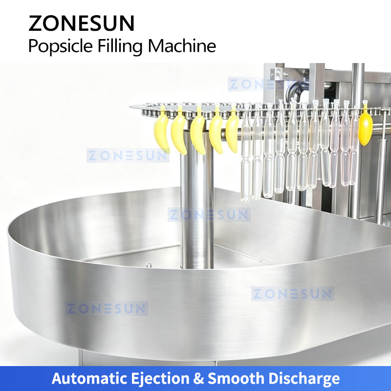 ZONESUN ZS-BB01 Automatic Plastic Tube Filling and Sealing Machine for Ice Pops & Juice