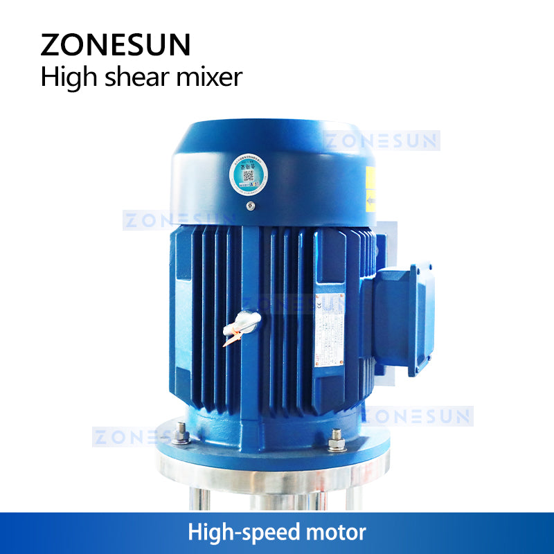 Zonesun ZS-MXR75 Pneumatic Lifting High Shear Mixer Motor