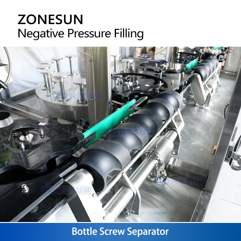 ZONESUN ZS-AFC883W Automatic Wine Packaging Machine for Bottle Rinsing,Filling and Corking