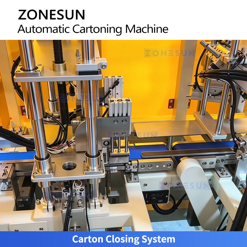 ZONESUN ZS-MSZH13 Automatic Cartoning Machine with Product Loading and Carton Closing System