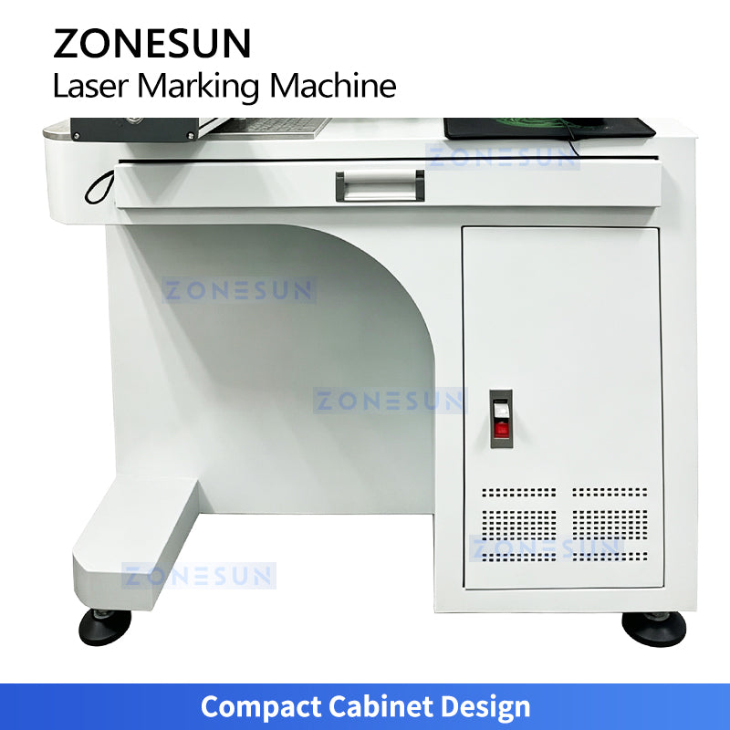 ZONESUN ZS-LMC2 Automatic CCD Vision Positioning Laser Marking Machine for QR Code Logo