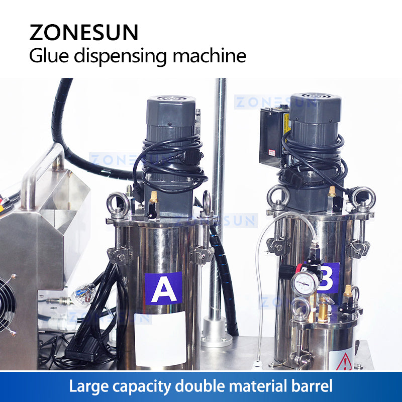 Zonesun ZS-AGD2 Automatic AB Glue Dispensing Machine Tank