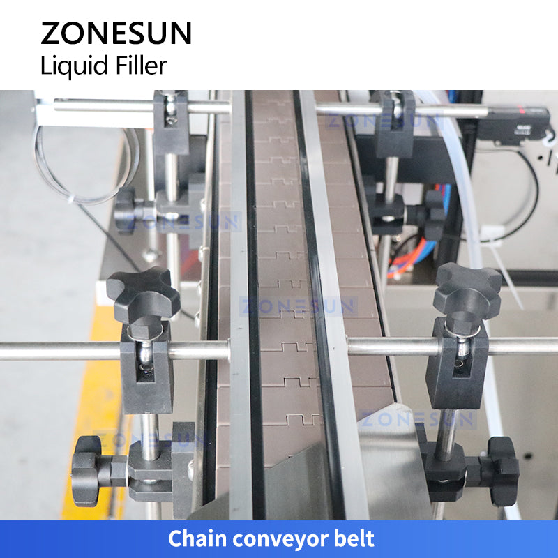 Zonesun ZS-SVPP80C Peristaltic Pump Liquid Filling Machine Conveyor