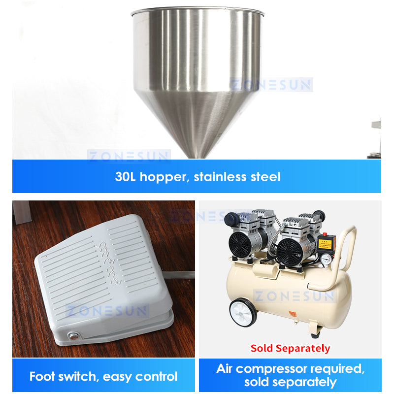 Zonesun Spout Pouch Filling and Capping Machine Details