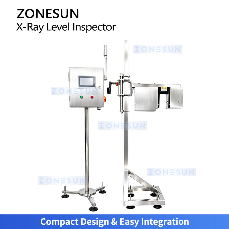 ZONESUN ZS-FA3012 Automatic X-ray Liquid Level Inspection Machine for Beverage Food Packaging Lines