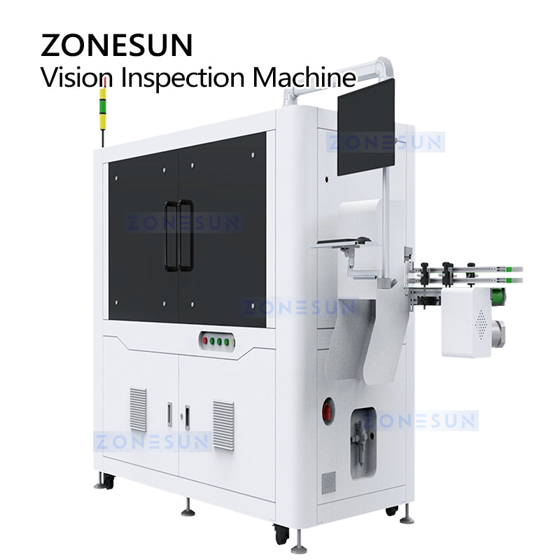 ZONESUN ZS-MD3: High-Speed Vision Inspection Machine for Metal & Plastic Cap Defect Detection
