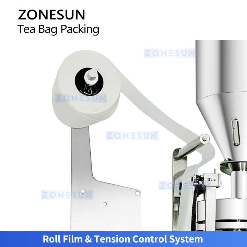 ZONESUN ZS-FS30 Automatic Tea Bag Packing Machine with Thread Attaching System
