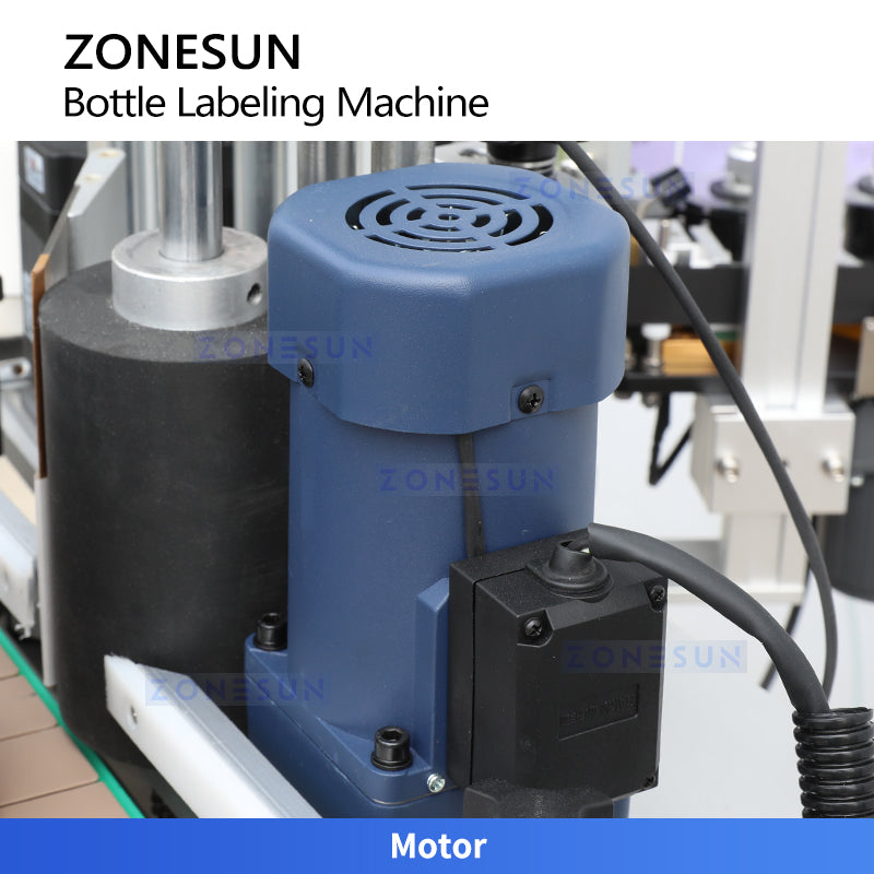 ZONESUN ZS-TB500 Double Side Round Bottle Positioning and Labeling Machine