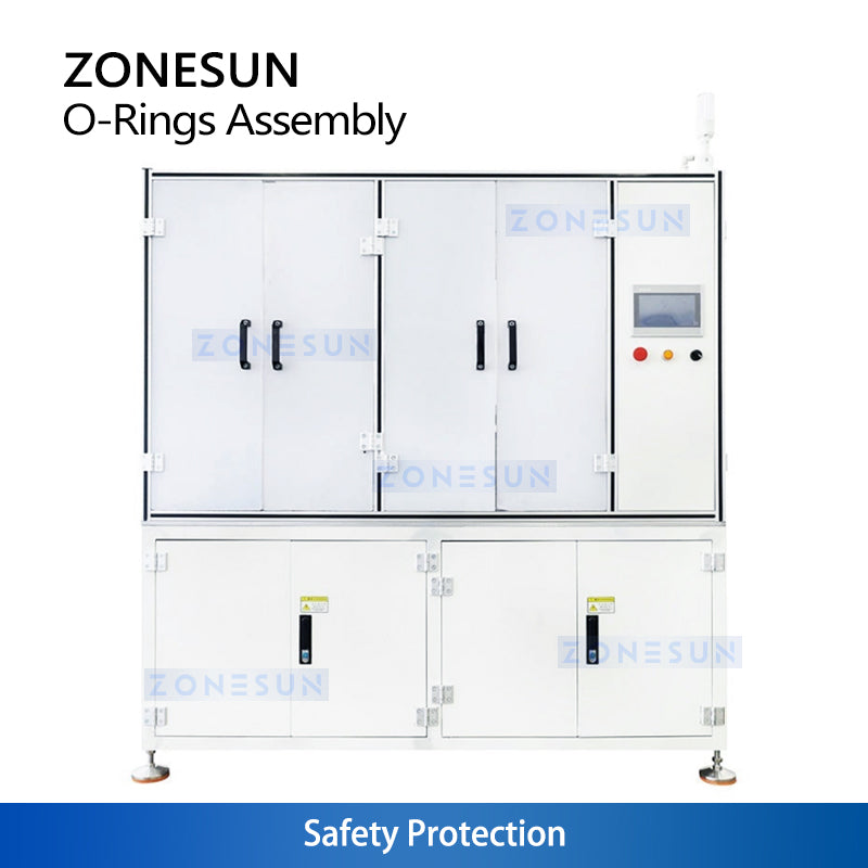 ZONESUN ZS-J0A02 Fully Automatic O-Ring Assembly Machine for valves, connectors & pumps