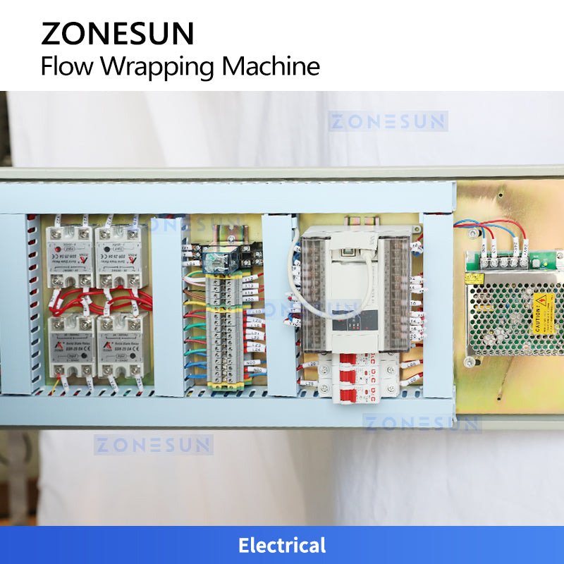 ZONESUN ZS-ZB350S: Automatic Horizontal Flow Wrapping Machine for Air Bubble Film Packaging
