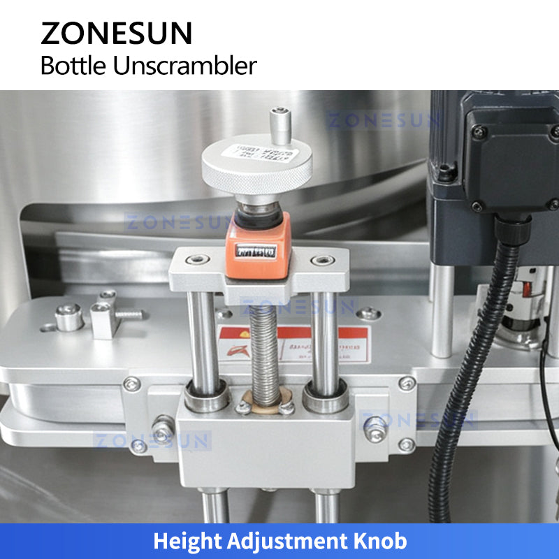 ZONESUN ZS-LP300 Automatic Bottle Unscrambler with Inverting System for Packaging Line