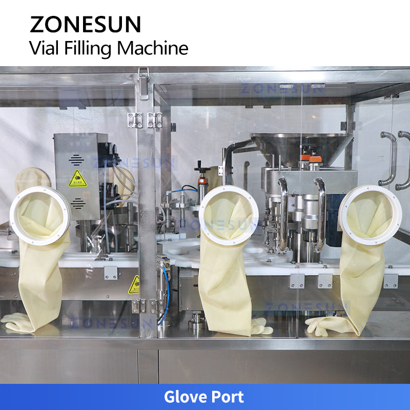 High-Speed Sterile Packaging: ZONESUN ZS-AFC39B Automatic Vial Filling, Capping & Labeling Line