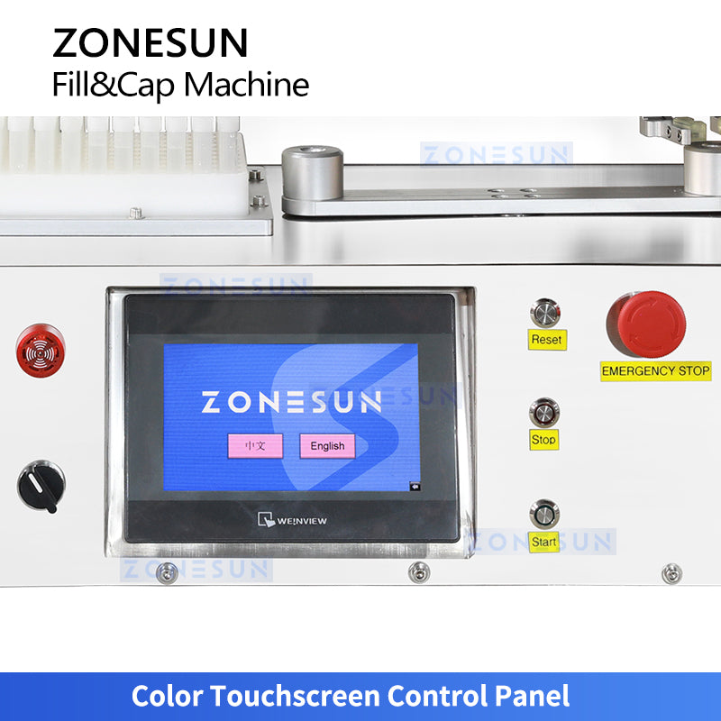 Zonesun ZS-KXG620 Lab Test Tube Packing Machine Monoblock Control Panel