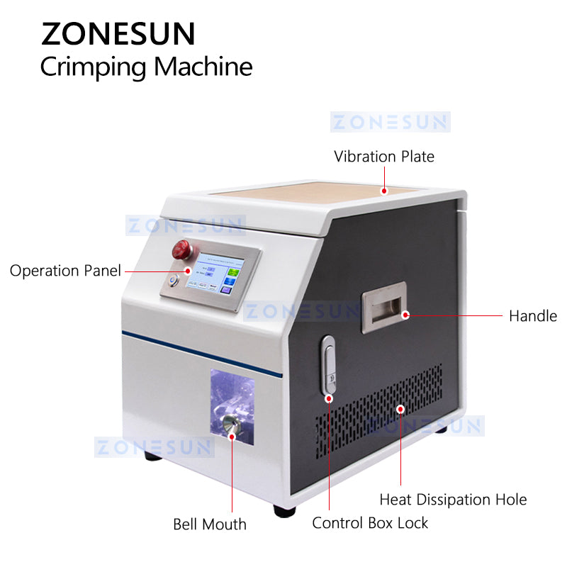 Zonesun ZS-YW1 Pre-insulated Turbular Terminal Crimper Structure