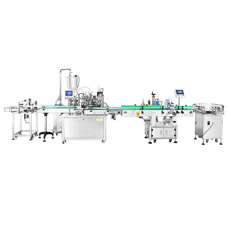 Zonesun ZS-FAL180F4 Rotary Syrup Bottling Line