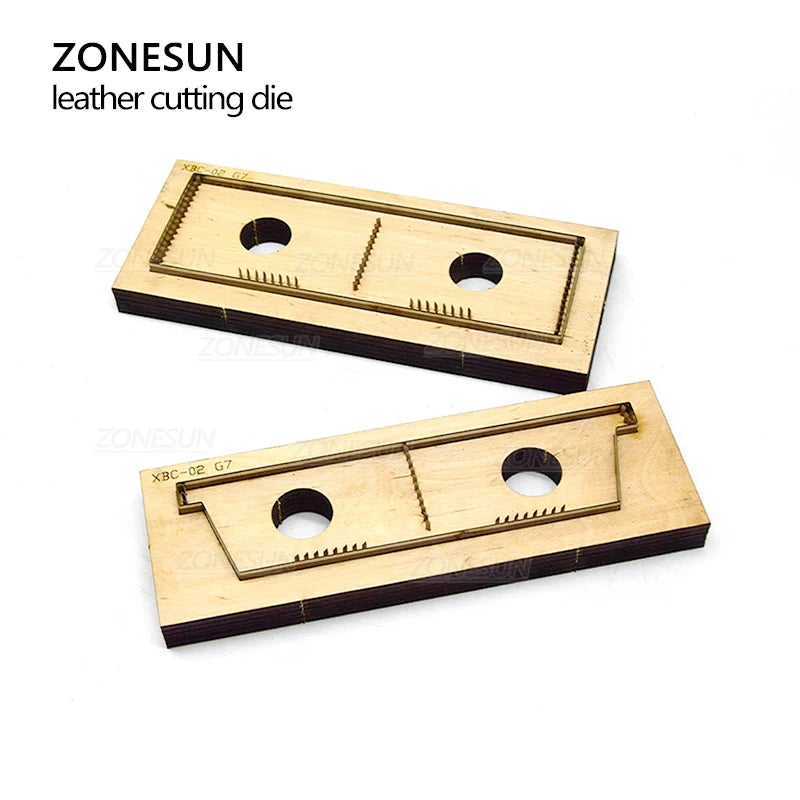 ZONESUN handbag wallet leather paper cutting steel rule die cliker handicraft tool punch cutter diy gift leather blade die