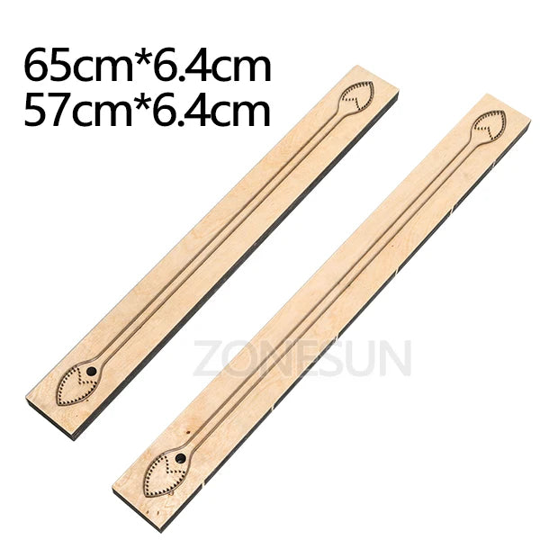 ZONESUN handbag handle leather cutting die papercraft leather decoration tool for die cutting machine DIY luxurious bag cutter