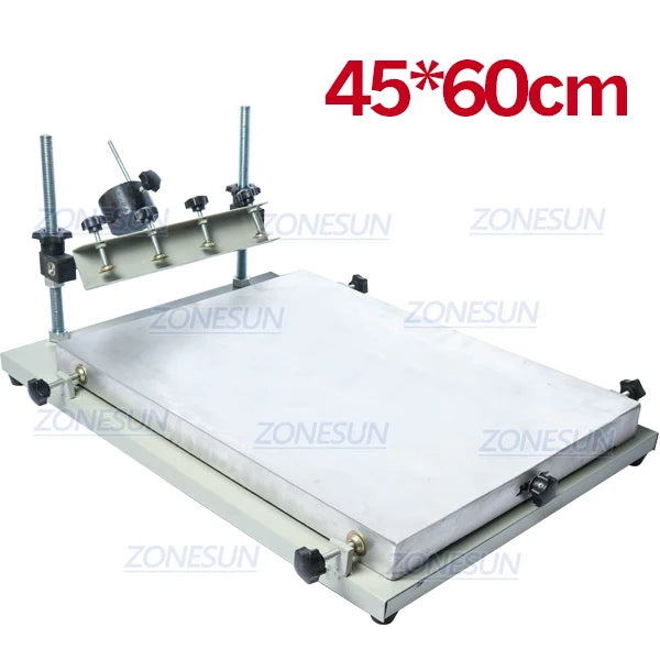 ZONESUN High Precision Stencil Printer Silk Screen Printer SMT Solder Paste Silk Screen Printing Machine For Metal Plastic Wood