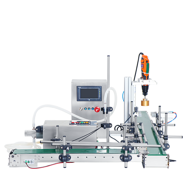 ZONESUN ZS-FAL90S Small Automatic Peristaltic/Magnetic Pump Liquid Filling Capping Machine