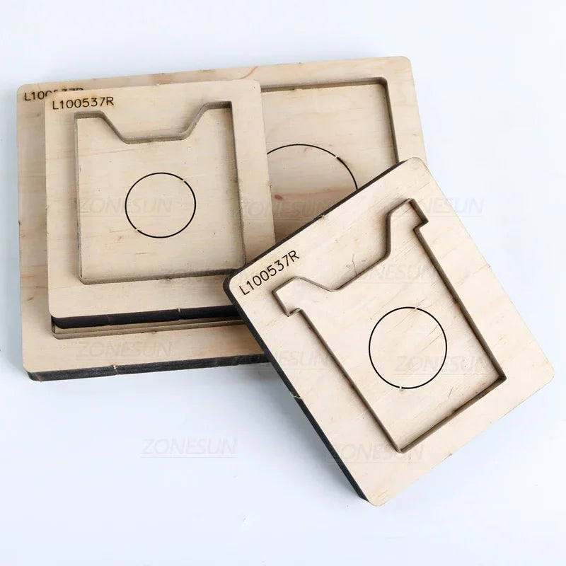 ZONESUN Slim Pocket Wallet Japan Steel Blade Cut Dies/Leather Punching Tool/Handicraft Leather Stitch Tool