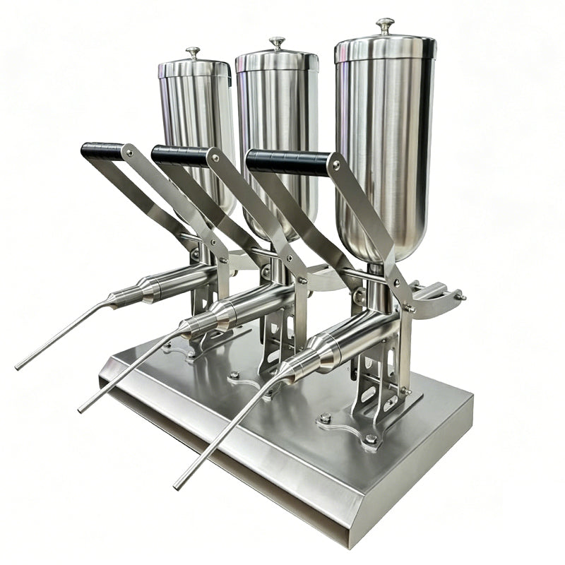 Easy Baking: ZONESUN ZS-CZI4 Manual Quantitative Pastry Injector for Donut, Churro & Puff Fillings