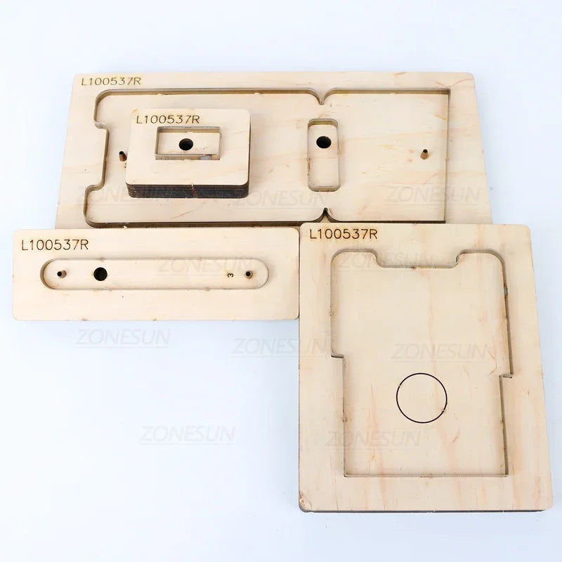 ZONESUN Card clip / Wallet / Purse/Change Purse Steel Rule Die Cut, Cutting Mold for Leather, Steel Punch - Cutter