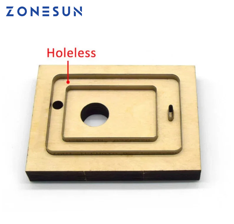 ZONESUN Folding Classic Card Bag wallet die leather cutting die leather tool mold pattern sizzix die leather craft tool