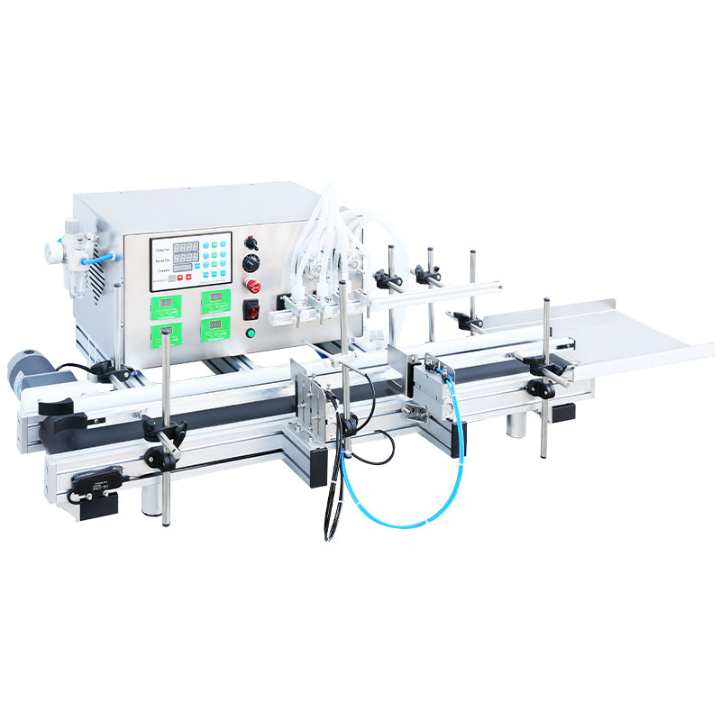 ZONESUN ZS-DTPP4W Peristaltic Pump Desktop Liquid Filling Machine for beverages,and milk, water,oils