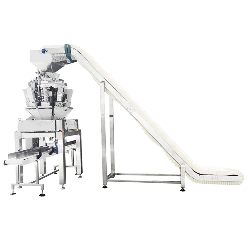 ZONESUN ZS-GWF14 Automatic Weighing and Filling Line 14-head Weigher Packing Machine