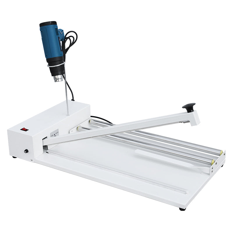 ZONESUN ZS-MSCS3 Manual Shrink Wrap Sealer with Hot Cutting System for PVC/PE/POF Film