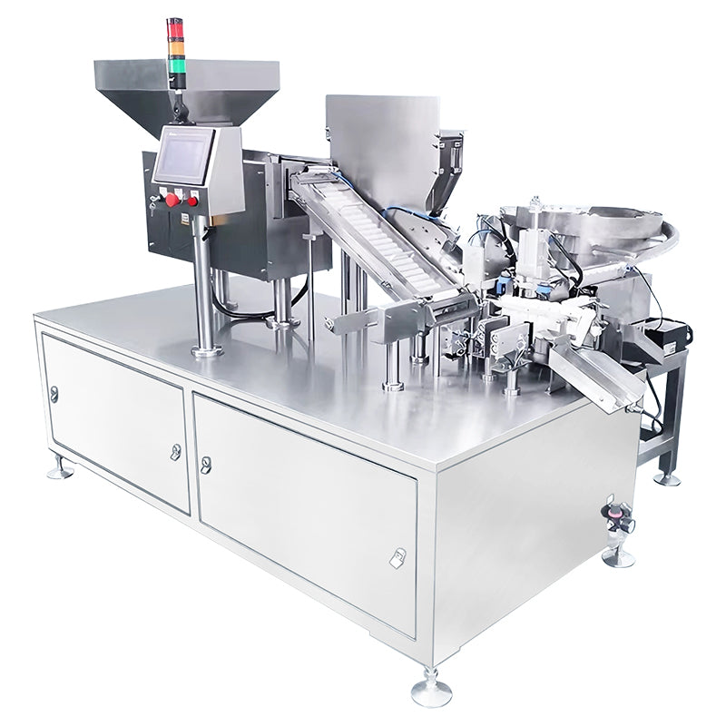ZONESUN ZS-PFTM2 Automatic Effervescent Tablet Tube Filling and Capping Machine for Pharma Lines