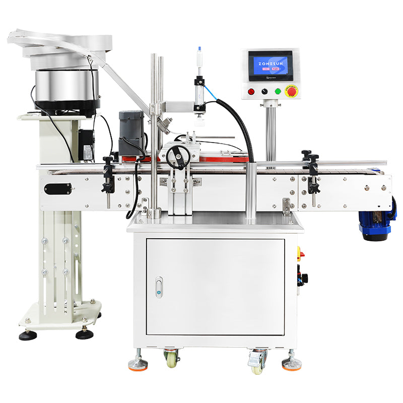 ZONESUN ZS-PG01 Automatic Press Capping Machine Bottle Cap Pressing Machine