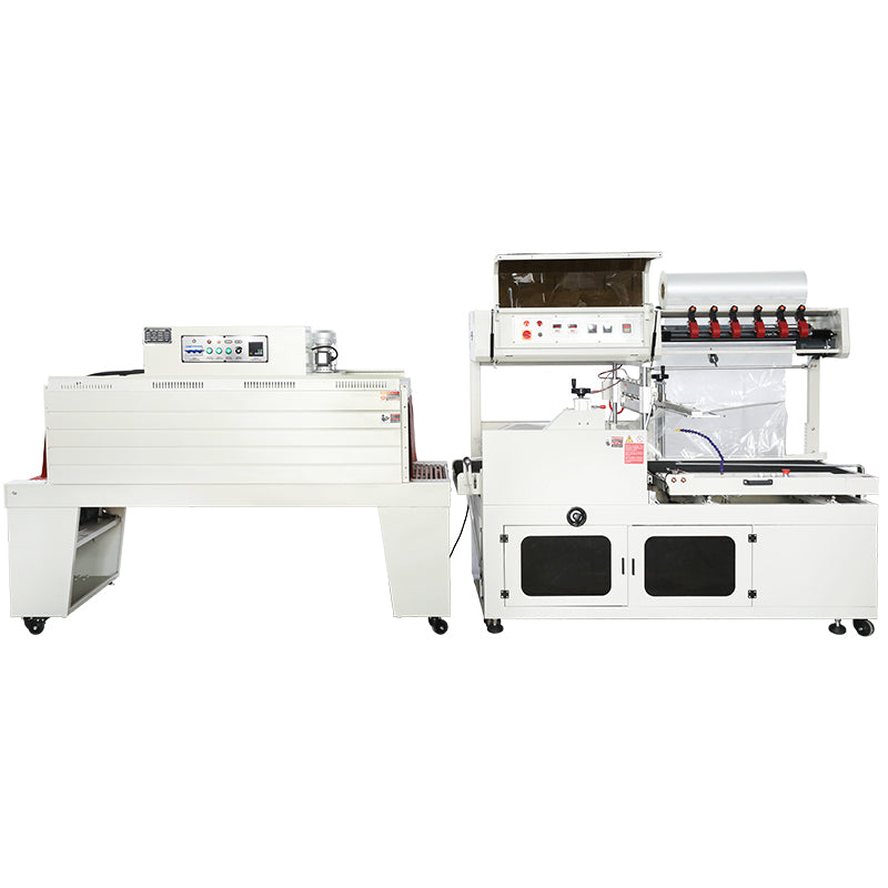 ZONESUN ZS-SPL6 Automatic Shrink Wrap Machine with Side Sealing and Heat Tunnel for Packaging Boxes Books Electronics and More