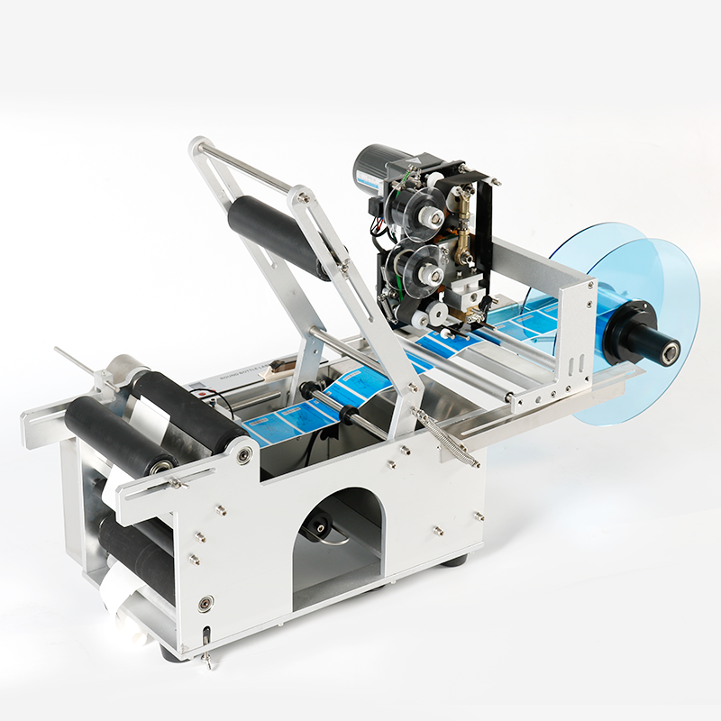 ZONESUN ZS-LT50 Semi-automatic Round Bottle Labeling Machine