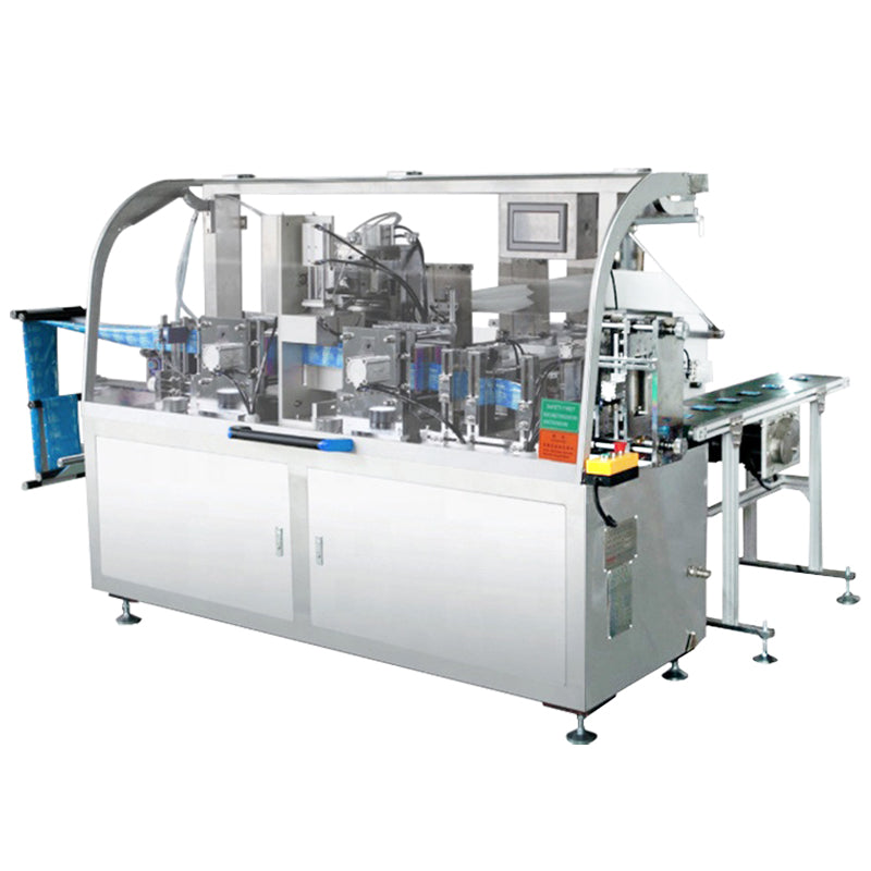 ZONESUN ZS-WZP4 Automatic 4 Side Seal Disposable Wipes Packing Machine For Sachet Wet Wipes