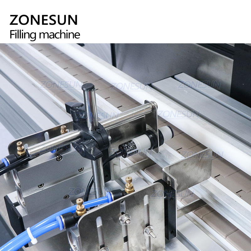 ZONESUN ZS-VTDP40 4 cabeças grande fluxo bomba de diafragma máquina de enchimento de líquidos