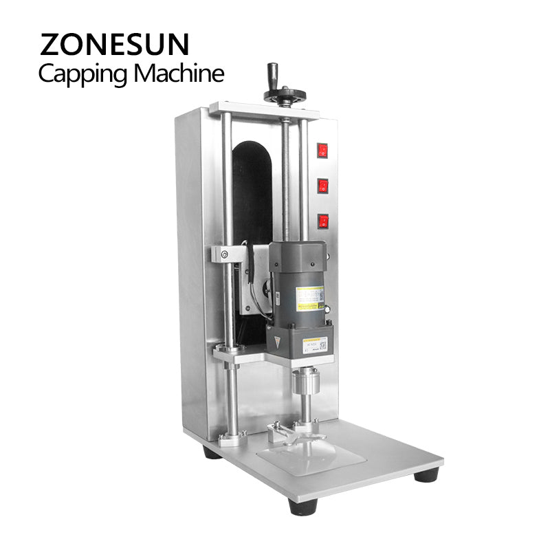 ZONESUN ZS-XGCC2 Semi-Auto Electric Screw Caps Bottle Capping Machine