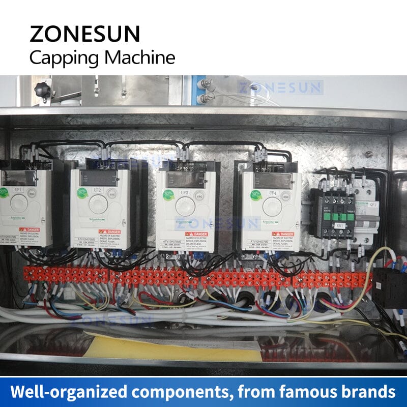 ZONESUN ZS-XGFX-6G Automatic High Speed Rotary Capping Machine Capping Machine ZONESUN