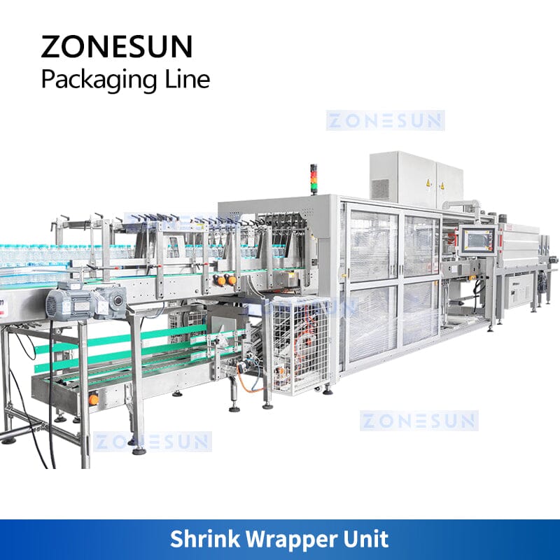 ZONESUN ZS-FAL32-10 Bottled Water Packaging Integrated Line Full Automatic Production Line ZONESUN