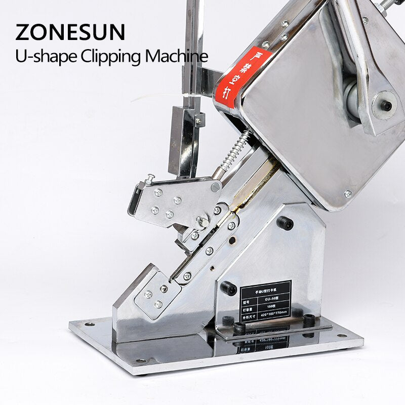 ZONESUN Máquina de Recorte Manual em U